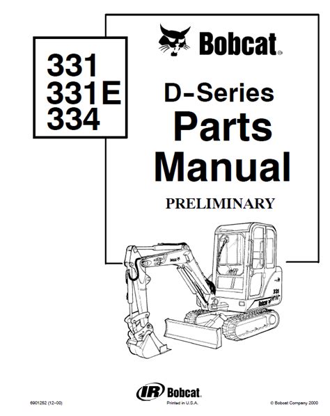 bobcat 334 mini excavator specs|bobcat 334 excavator parts diagram.